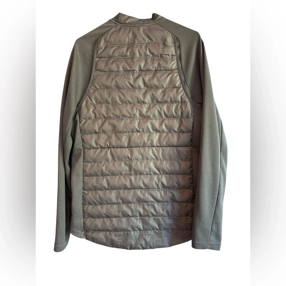Nike Golf Aeroloft Jacket Gray Full Zip Quilted Lightweight Men’s Medium